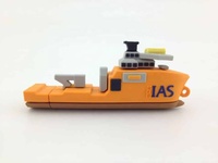 Pen Drive Flash PVC Kustom, Alat Perahu Bentuk 3D USB Stick 8Gb 16Gb Bespoke
