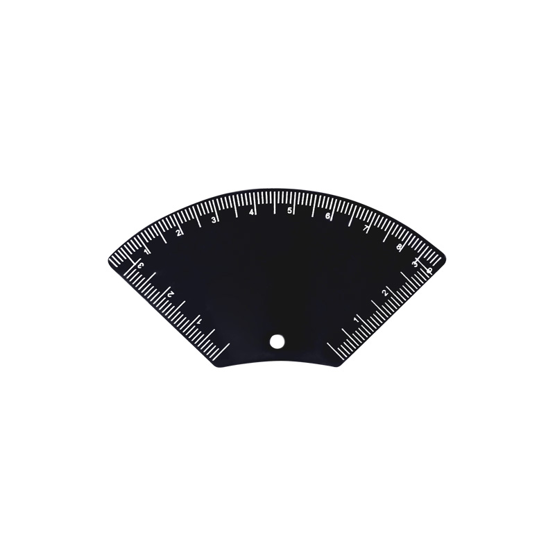 Demi-cercle horizontal (noir)