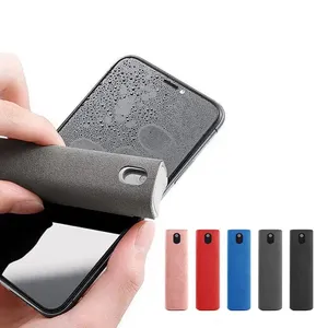 Spray nettoyant pour écran 2 en 1 avec chiffon en microfibre Kit de nettoyage d'écran de téléphone portable de vente chaude