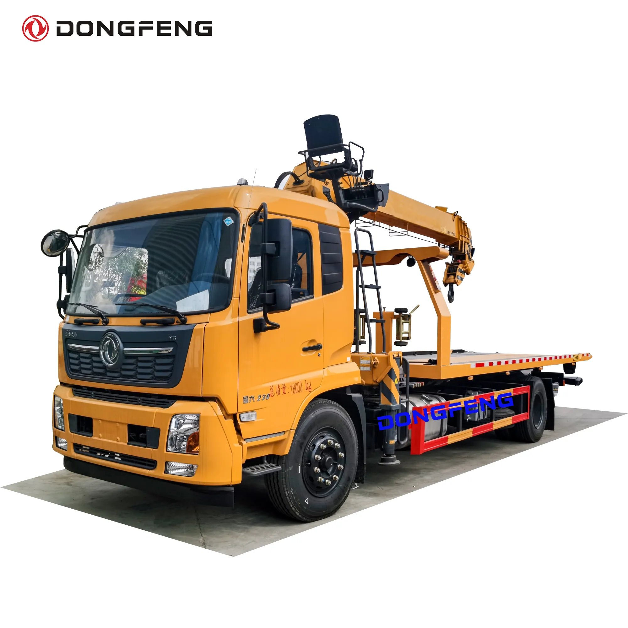 Dongfeng 4x2 LHD E5 G.V.W грузовик-эвакуатор на 160 тонн