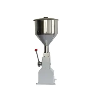 A03 Nova máquina de engarrafamento de vidro pressão de mão frasco de creme facial óleo essencial para pequenas empresas para pasta líquida 5-50ml 15L