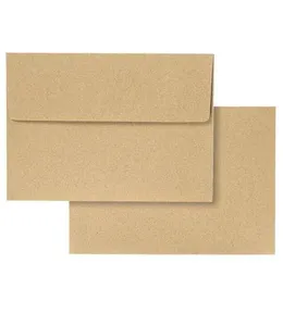 A7 zarf Ordinaryr ofset Pape kendinden yapışkanlı ambalaj kağıdı zarf davetiye zarf