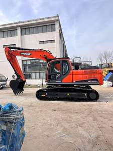 Excavadora usada Doosan DX225 de 22 toneladas, excavadora hidráulica de segunda mano para construcción grande y pesada con poco horario, fabricada en Japón - Product Image 5