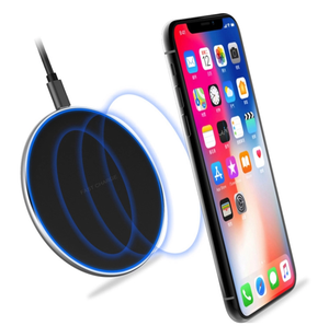 <span class=keywords><strong>Cargador</strong></span> inalámbrico universal para iPhone, carga inalámbrica USB para <span class=keywords><strong>cargador</strong></span> de teléfono <span class=keywords><strong>Samsung</strong></span>, almohadilla inalámbrica - Product Image 5