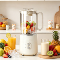 Mélangeur personnalisé 3 en 1 Broyeur de mélange Robot culinaire et Centrifugeuse Blenders pour cuisine Acier de haute qualité
