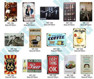 Letrero de estaño con diseño personalizado, decoración de pared, placa artesanal, Vintage, en relieve, de Metal - Product Image 5