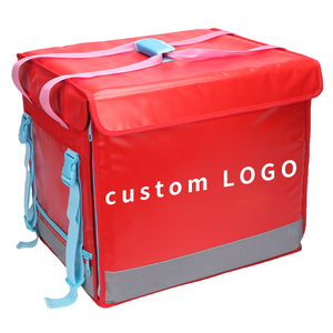 Delivery Bag Backpack Hot Sale 500D Tarpaulin Waterproof Reflective Grocery Backpack Food Delivery Bag Insulated