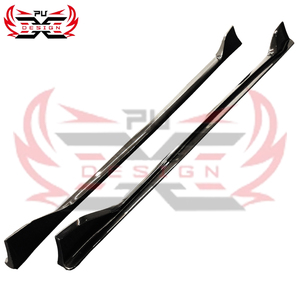 Jupes latérales en fibre de carbone PU-Design pour <span class=keywords><strong>Supra</strong></span> A90 A91 <span class=keywords><strong>MK5</strong></span> – Amélioration du pare-chocs, kit carrosserie style AG – Vente directe usine, produit phare - Product Image 6