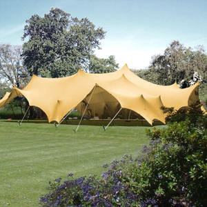 Spor etkinlikleri için 2025 sıcak satış açık örümcek yıldız şekilli çadır olaylar için reklam streç çadır ikiz yıldız' - Product Image 1