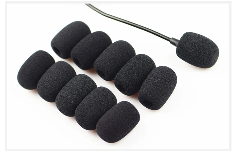 Mini Microphone Headset Windscreen Sponge Mic Foam cover