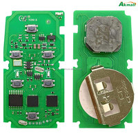 Carte de circuit imprimé universelle pour clé de véhicule intelligente CK TOM Series TOM-O-08 à 5 boutons (carte de circuit imprimé uniquement) compatible avec le plastique 4D8A