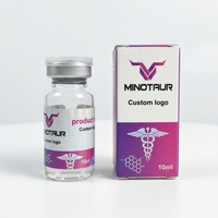 Machine d'étiquetage de flacons de peptides VS-287 avec impression de logo de marque personnalisée, feuille holographique, étiquettes pour flacons de peptides de 2 ml, étiquettes pour flacons de 3 ml