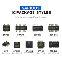 Chip de Memoria Waytronic WT25Q128-8S, Memoria Flash Serial de 128 Mbit