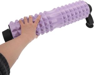 Rouleau de massage fitness en mousse EVA haute densité, support triangulaire portable, pour relaxation et massage - Product Image 5