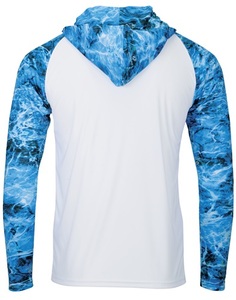 เสื้อฮู้ดตกปลาแบบเต็มตัวพร้อมหน้ากากป้องกันแสงแดด UPF50 แห้งเร็ว ระบายอากาศ กันลม แขนยาว - Product Image 6