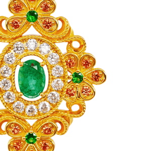 Colgante Moderno de Plata 925 con Circonita de UM Jewelry, con Baño de Oro de 18K, Certificado NGTC, Unisex, para Uso Diario, Regalo de Aniversario de Bodas - Product Image 6