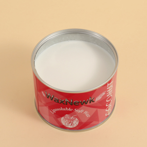 WaxNewK Vente en gros 400g en boîte métallique, pâte dépilatoire chaude et douce, marque privée, sans colophane, cire de coco, épilation à la cire chaude - Product Image 3