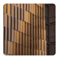 Auvents à ailettes en aluminium pour le revêtement de façade de fenêtre de bâtiment Fournisseur de Chine volets roulants en aluminium à persiennes