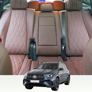 ชุดหุ้มเบาะรถยนต์แบบเต็มคันสำหรับ Mercedes-Benz GLE400e ปี 2020 -- สีน้ำตาลโกโก้ - Product Image 1