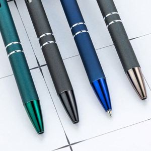 1.0Mm Retractable Aluminum Custom Logo Uv-Plated Ballpoint Promotional Gift <b>Pen</b> Hotel Giveaway - Product Image 3