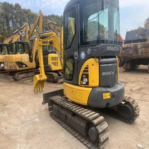 Mini-excavatrice Komatsu d'occasion à haut rendement et à prix compétitif, Komatsu PC35 2 à vendre, machine de construction - Product Image 1