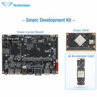 Kartu Akselerator AI Techvision RK1828 20 TOPS Modul NPU M.2 2280 Kompatibel dengan Semua SMARC SOM & Papan Pembawa Komputasi Tepi