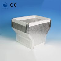 Gaine en aluminium pour système de CVC, panneau de gaine d'air sandwich