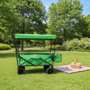 Kereta Dorong Bayi Roda Besar Roda Segala Medan Kanopi Lepas Pasang Penyimpanan Ekspansi Tempat Minum Kereta Dorong untuk Berkemah - Product Image 4