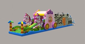 Najlepszy nadmuchiwany Tor przeszkod DO wynajmu na festiwale I imprezy - Product Image 4