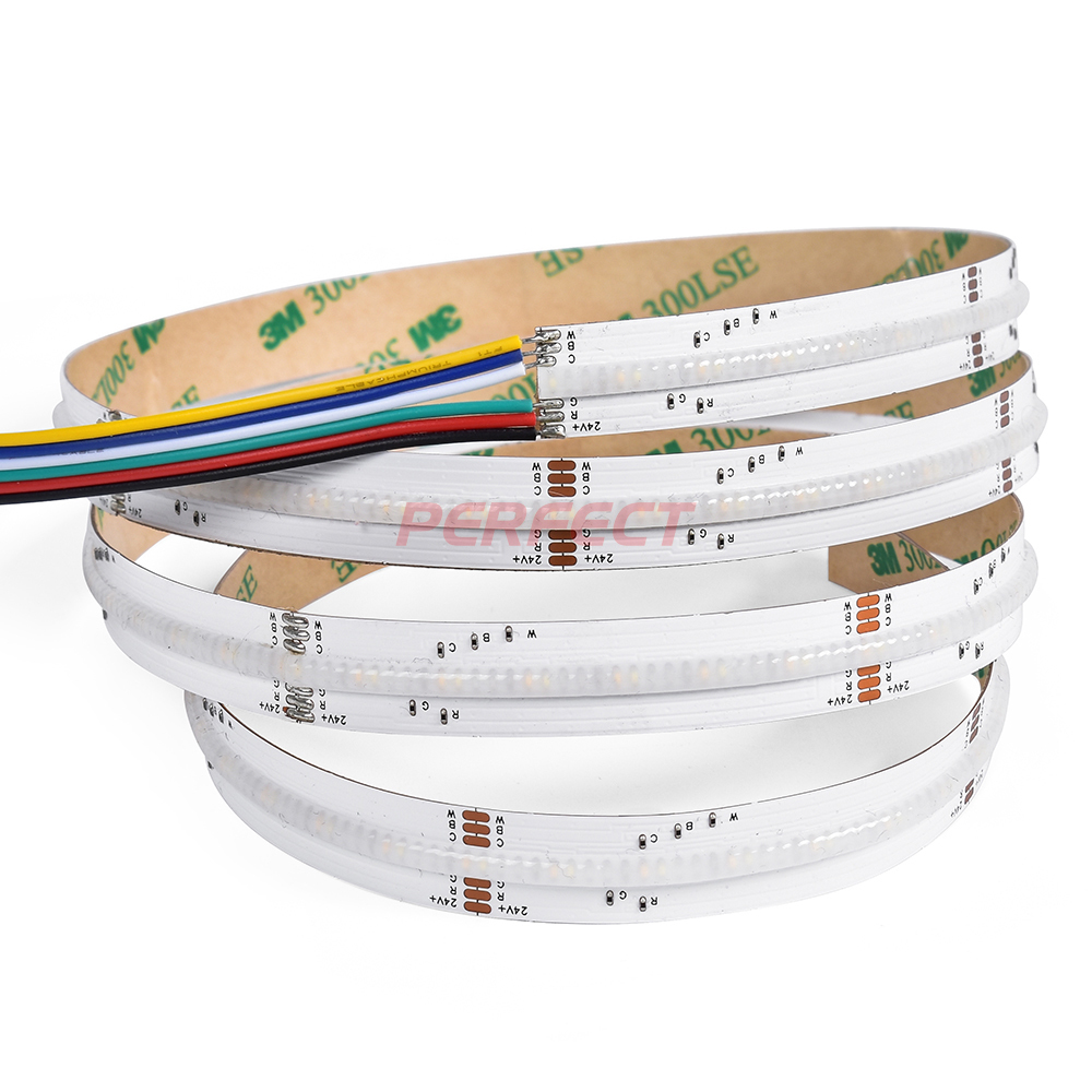 RGBCCT WRGBW COB 560led 5in1 Wifi Controller Full Color Led Strip Light
