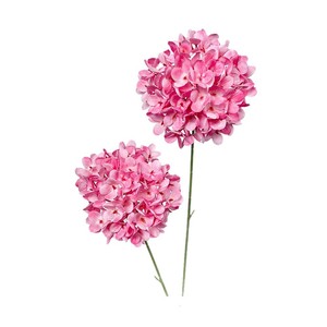 Flores Artificiales de Hortensia de Doble Punta, de Plástico y Tela, para Decoración de Bodas y Hogar, Estilo Minimalista - Product Image 5