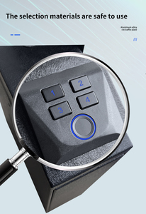 Nhà Máy Outlet khẩu súng ngắn an toàn cho đầu giường, bàn, giường bên, xe tải tự động cửa trượt vân tay súng an toàn - Product Image 4