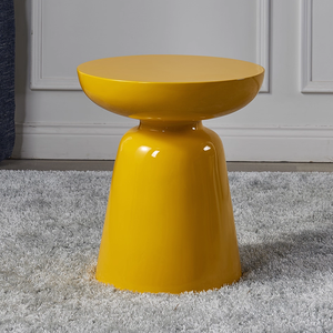 <span class=keywords><strong>Table</strong></span> <span class=keywords><strong>basse</strong></span> en forme de soucoupe volante suspendue en fibre de verre personnalisée, style français, <span class=keywords><strong>table</strong></span> ronde minimaliste pour salon - Product Image 5