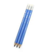 Haute qualité en gros papeterie croquis hb lapiz impression personnalisée logo géant crayon ensemble enfants JUMBO crayon avec gomme haut