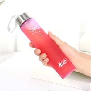Factory Promotional 280ML Plastic Drinking <strong>Slim</strong> <strong>Water</strong> <strong>Bottle</strong>, Frosted Mini <strong>Water</strong> <strong>Bottle</strong> Custom Logo - Product Image 2