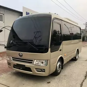 गर्म कोच Yutong बस डे परिवहन सार्वजनिक Youtong ZK6609 इस्तेमाल किया शहर बसों और कोच दूसरे हाथ बस 19 सीटों वाले मिनीबस बिक्री के लिए