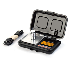 0,001 g digitale Skala 20 g tragbare Mini-Skala präzise Graduierung professionelle Taschenwaage Milligramm Kalibriergewichte - Product Image 1