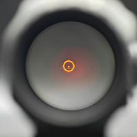 Tactical Sight 1x25mm Prism Scope Red/Green Reticle Aluminum Alloy Illumination 10 Brightness Levels Wide Field View Hunting