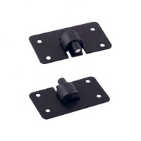 Accessoires pour portes en verre sans cadre Quincaillerie de douche Systèmes de portes coulissantes