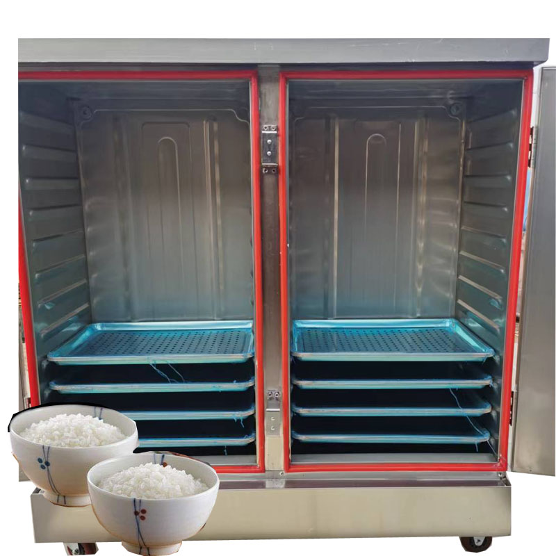 Коммерческая Паровая машина для приготовления риса, курицы, машина для приготовления на пару, машина для приготовления креветок, булочек, пароварка для риса на пару, корзина для приготовления пищи 12/20/24/36 лотков