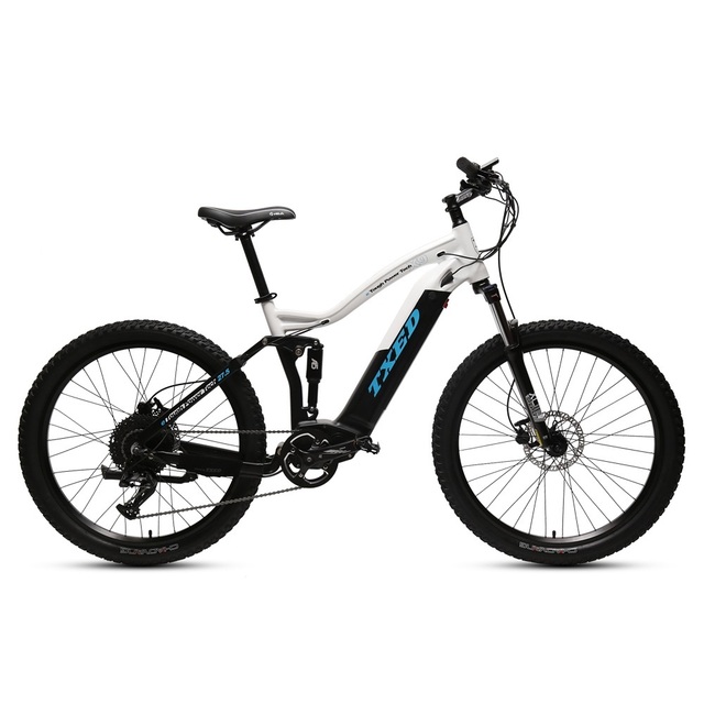TXED Factory Direct Sale 9 Speed Electric MTB Electric Mountain Bikes 48V 750W Rear BAFANG Motor Full Suspension Fatbike Ebike