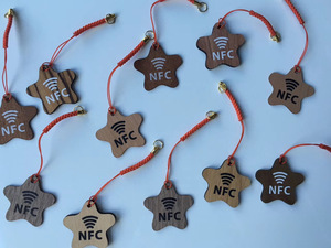 <span class=keywords><strong>RFID</strong></span>/NFC IC 13.56 MHz <span class=keywords><strong>F08</strong></span> S50 nfc213 215 216 chip truy cập tùy chỉnh Laser khắc tre bằng gỗ thẻ chìa khóa kiểm soát truy cập Keychain - Product Image 5