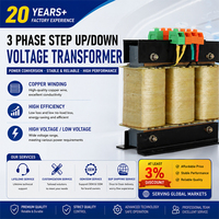 Transformateur triphasé sec d'isolement élévateur et abaisseur de tension 10 kVA 220 V 380 V 415 V avec certification