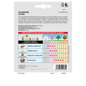 Semillas de Calabacín Light (5 gramos) - Product Image 2