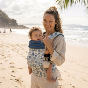 <span class=keywords><strong>Porte</strong></span>-bébé de luxe pliable, facile à ranger, certifié CPC CE, ergonomique, en denim premium, haute capacité de charge, pour bébés de 0 à 3 ans - Product Image 2