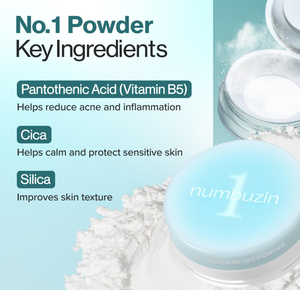 NO.1 PANTOTHENIC SKINCARE 100 POWDER WITH NIACINAMIDE LOCUST AND NEEM ROOT EXTRACT FOR SEBUM CONTROL - Product Image 6