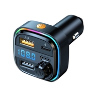 C26 FM Transmitter Auto MP3-Player Freis prech funktion QC3.0 Typ C USB-Ladeans chluss für Autos