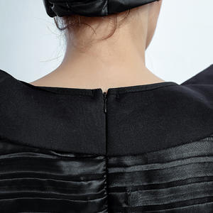 Mujeres Halloween <span class=keywords><strong>película</strong></span> Deluxe negro vestido largo <span class=keywords><strong>Evil</strong></span> Queen Witch Demon vestido Cosplay fiesta disfraz <span class=keywords><strong>Evil</strong></span> Demon Witch disfraz - Product Image 5