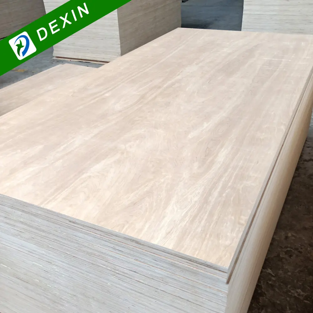 Custom Size 1/2, 1/4, 3/4 Inch 4x8 Commercial Plywood Sheet for Decoration