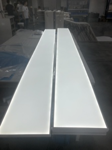 Tùy chỉnh thực hiện siêu mỏng Vòng Trần bảng điều chỉnh đèn lịch thi đấu <span class=keywords><strong>LED</strong></span> bảng điều chỉnh ánh sáng cho văn phòng nhà Dimmable đèn nền Bảng điều chỉnh <span class=keywords><strong>Led</strong></span> Poster - Product Image 2